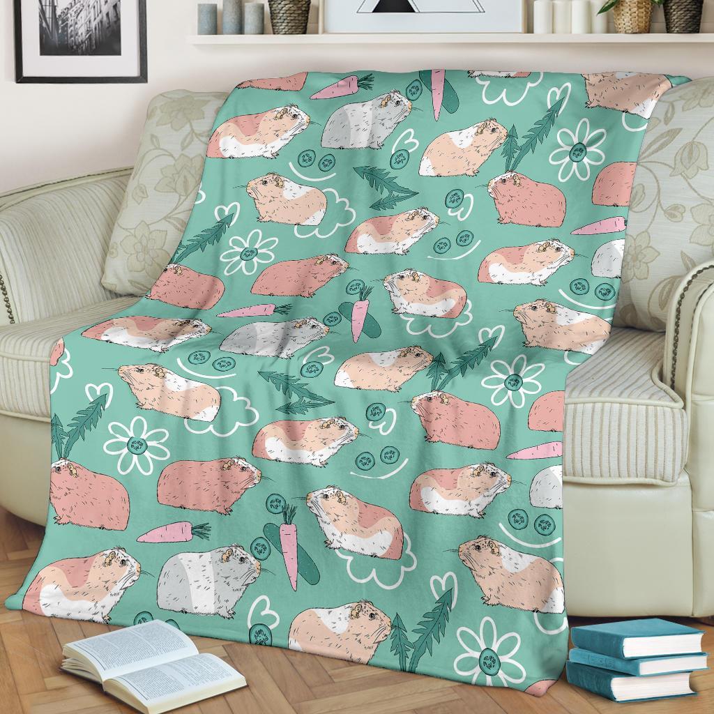 Pattern Print Guinea Pig Blanket-grizzshop
