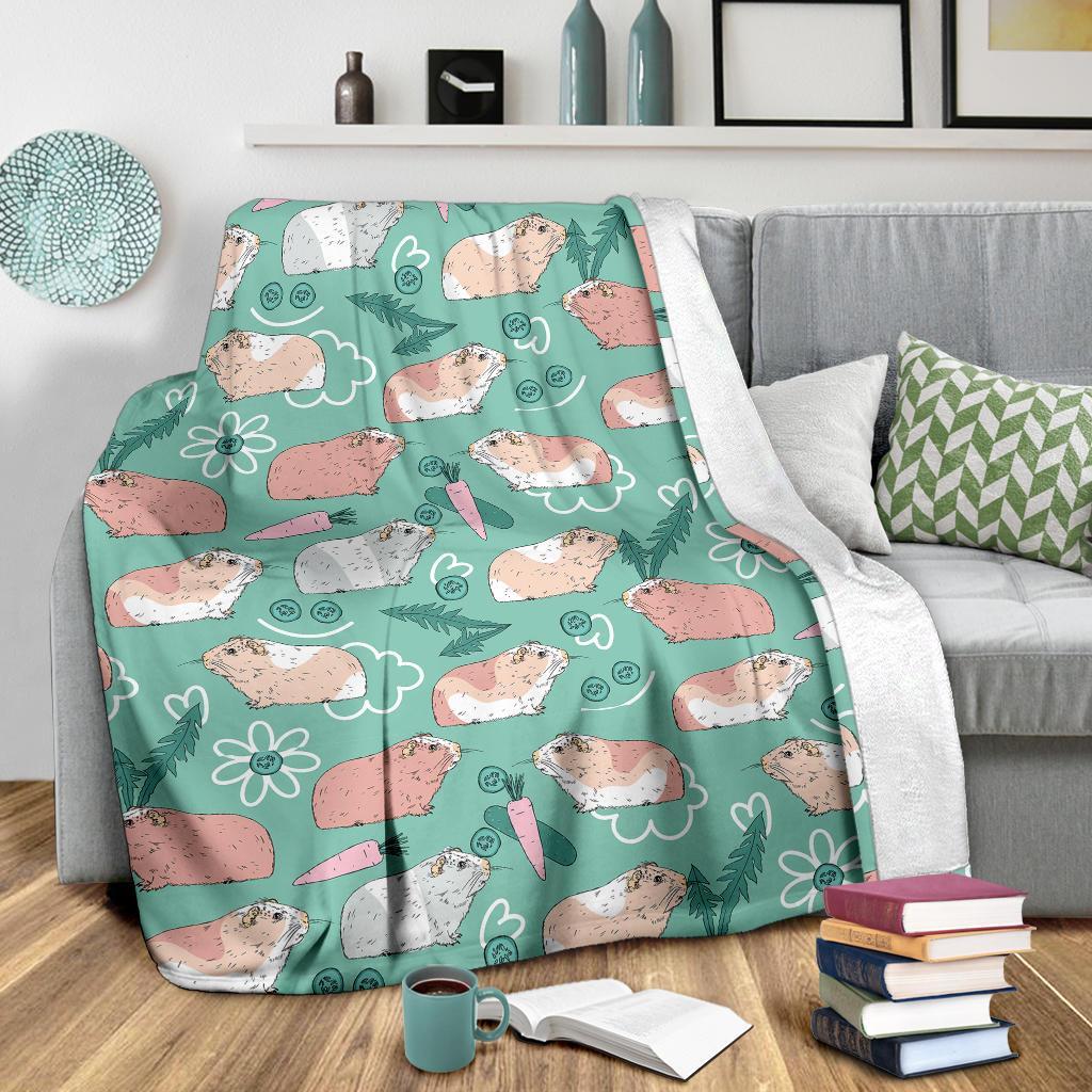 Pattern Print Guinea Pig Blanket-grizzshop