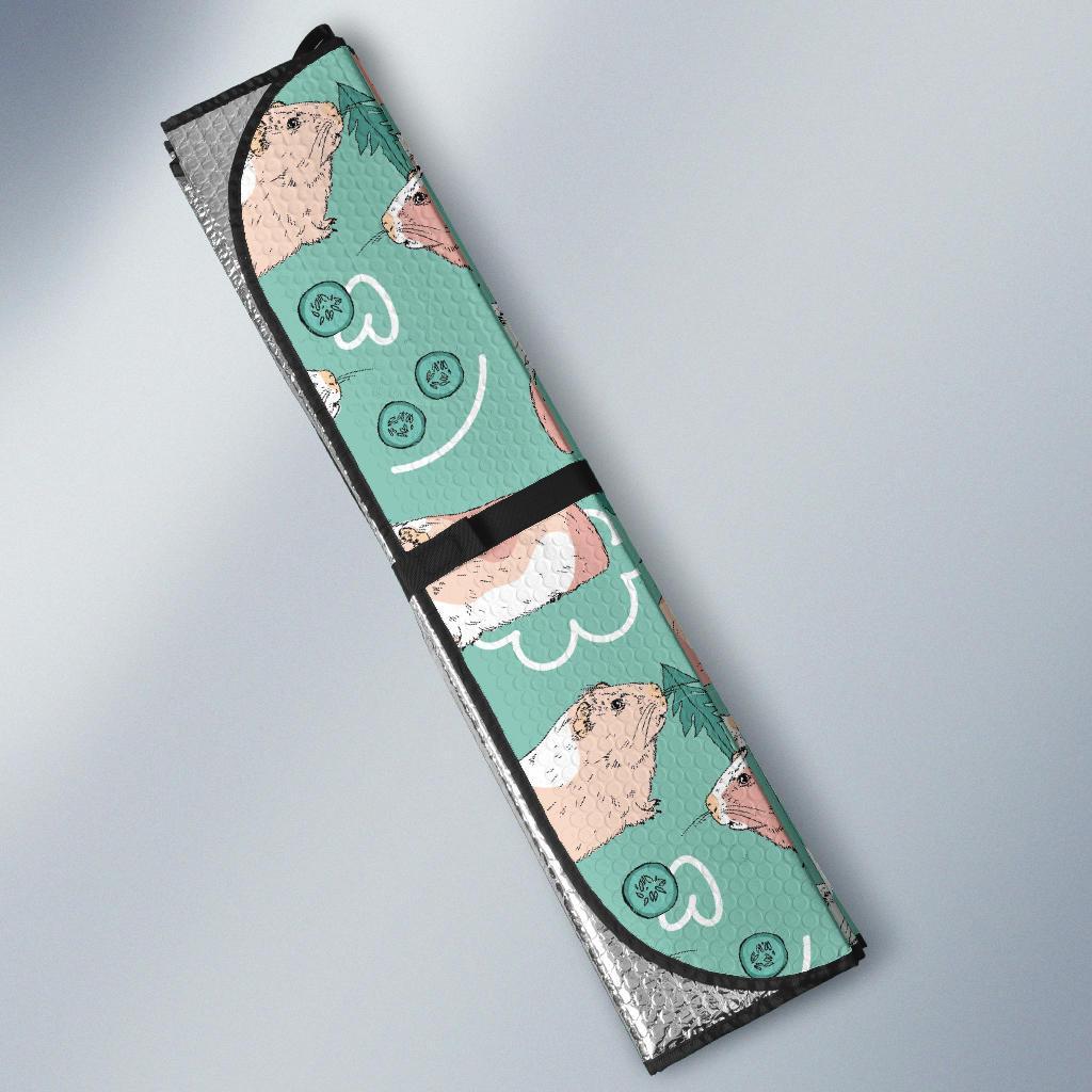 Pattern Print Guinea Pig Car Sun Shade-grizzshop
