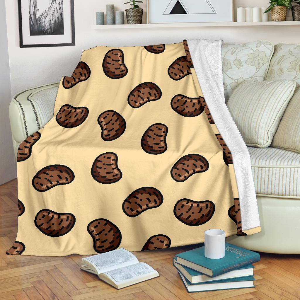 Pattern Print Potato Blanket-grizzshop