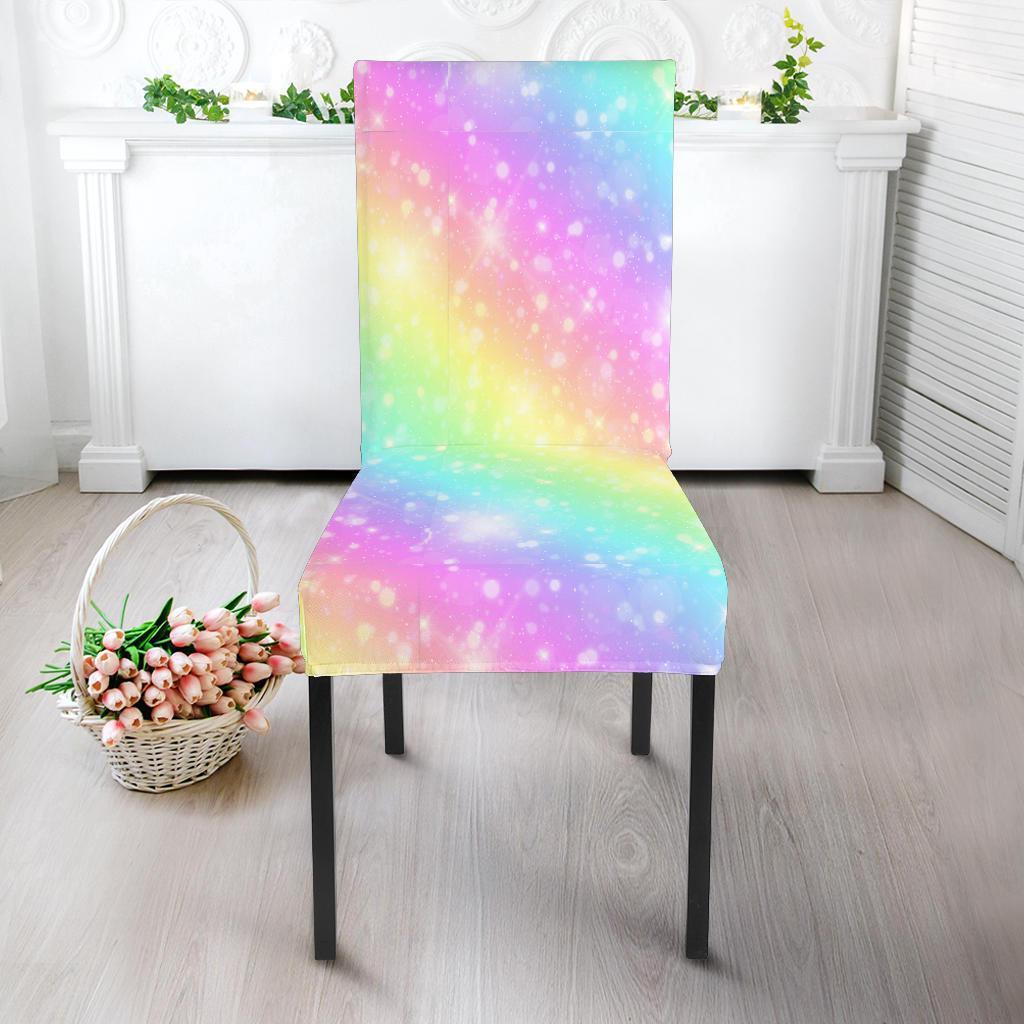 Pattern Print Rainbow Colorful Chair Cover-grizzshop