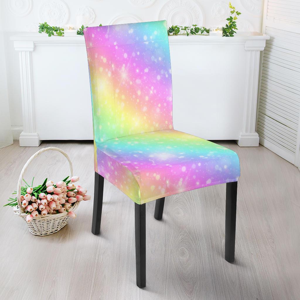 Pattern Print Rainbow Colorful Chair Cover-grizzshop