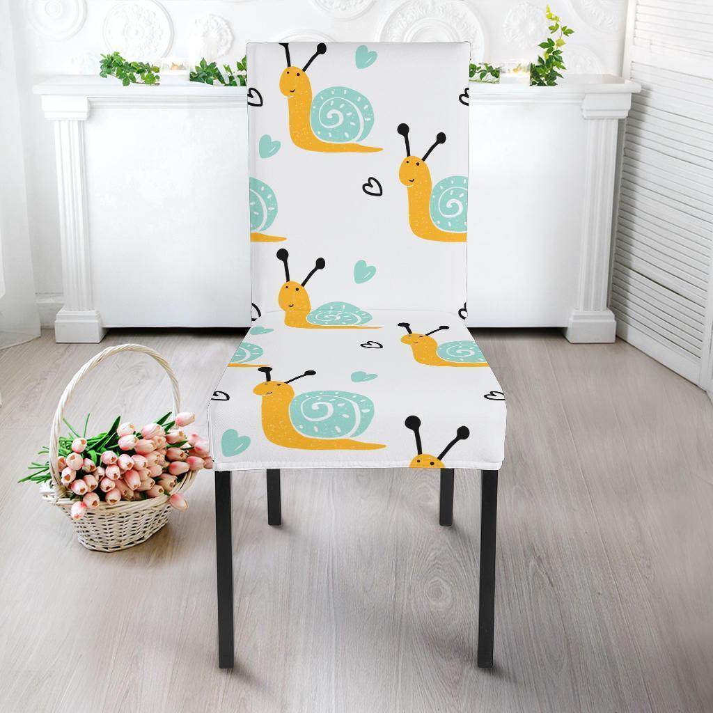 Pattern Print Snail Chair Cover-grizzshop