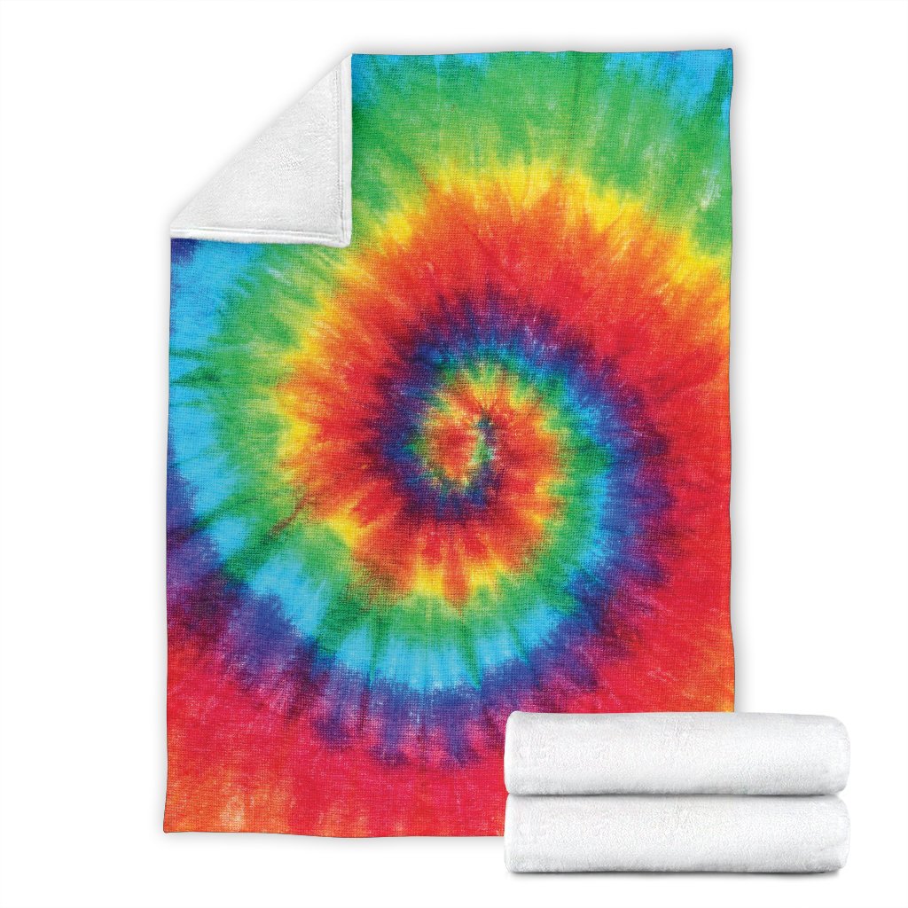 Pattern Print Tie Dye Blanket-grizzshop