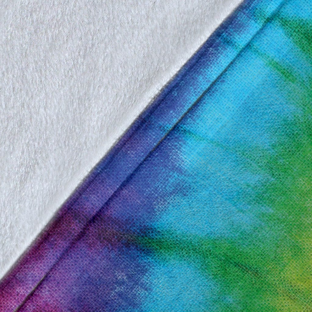 Pattern Print Tie Dye Blanket-grizzshop