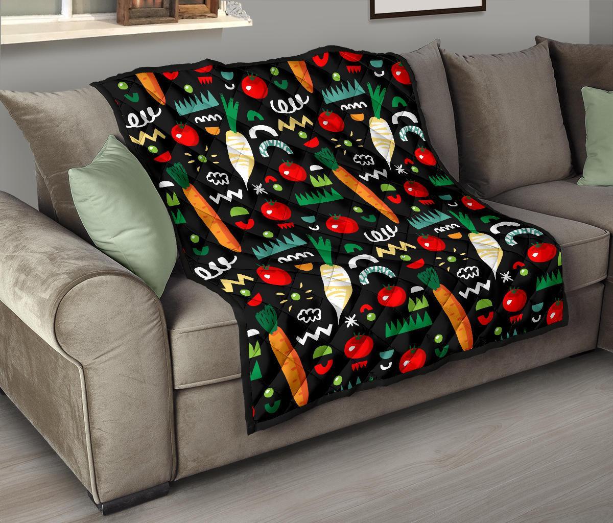 Pattern Print Vegan Quilt-grizzshop