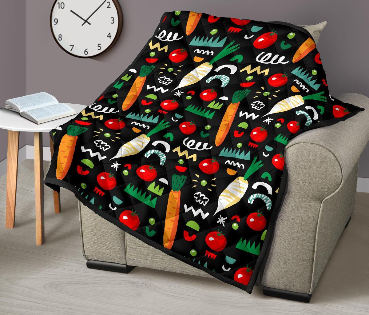 Pattern Print Vegan Quilt-grizzshop