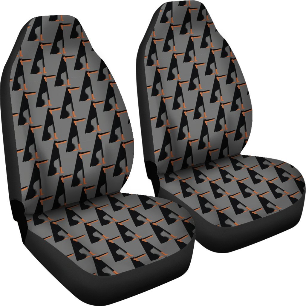 Pattern Print Doberman Dog Universal Fit Car Seat Cover-grizzshop
