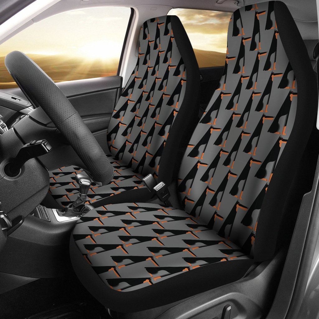 Pattern Print Doberman Dog Universal Fit Car Seat Cover-grizzshop