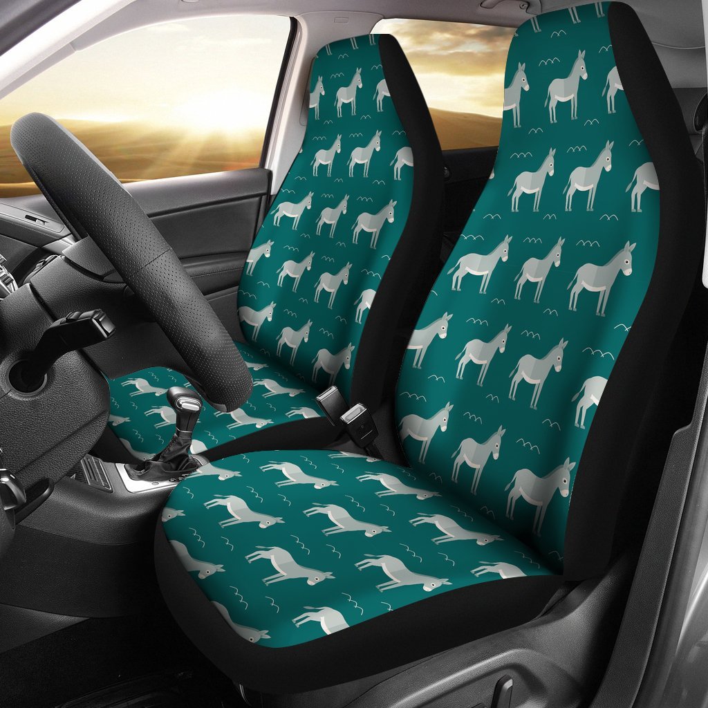 Pattern Print Donkey Universal Fit Car Seat Cover-grizzshop