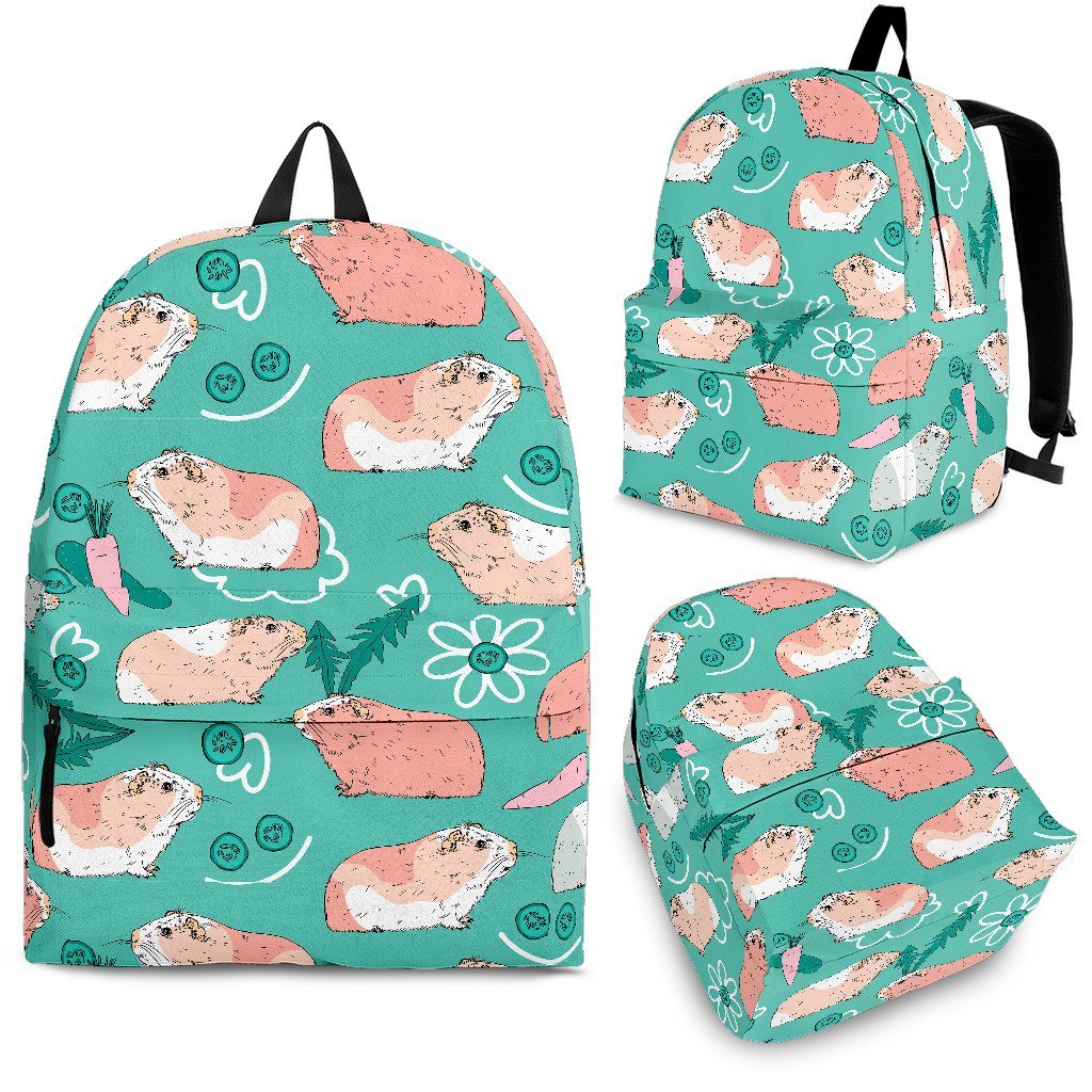 Pattern Print Guinea Pig Backpack-grizzshop