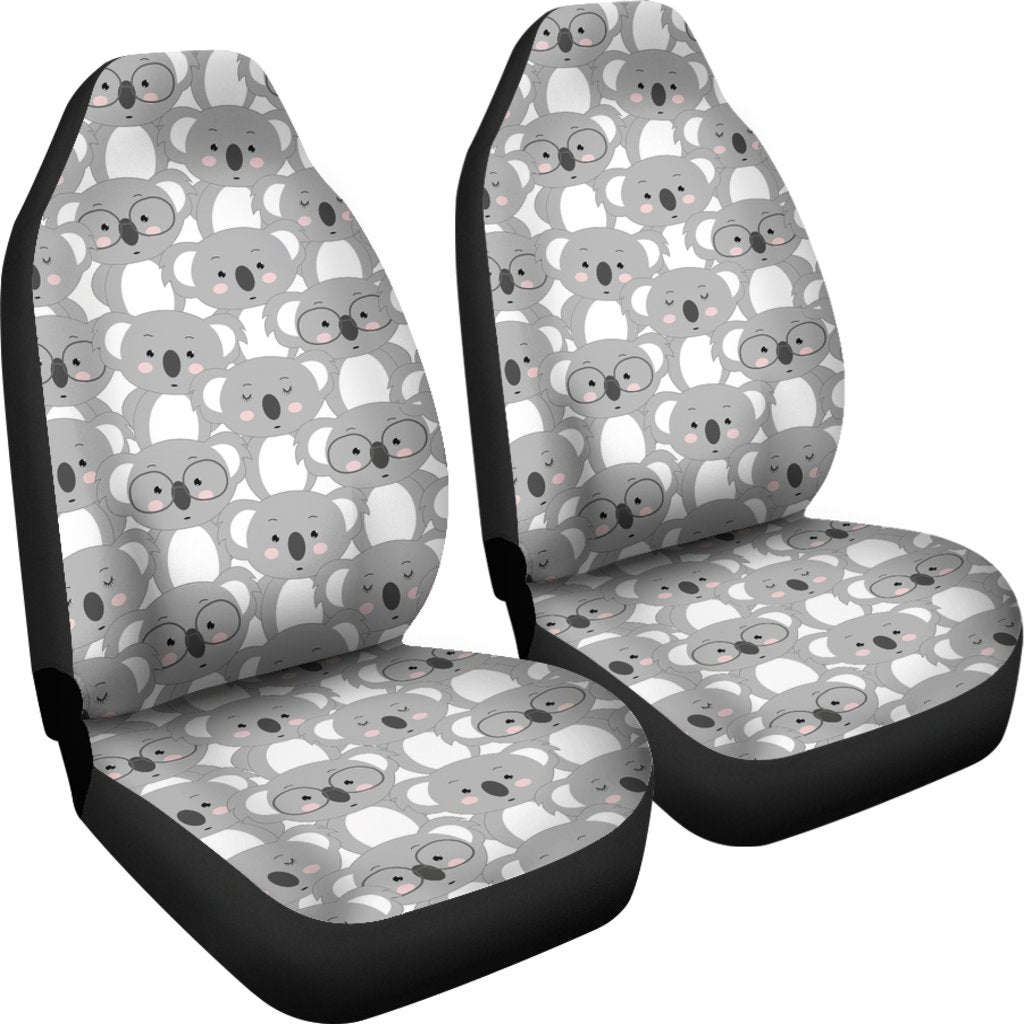 Pattern Print Koala Universal Fit Car Seat Cover-grizzshop