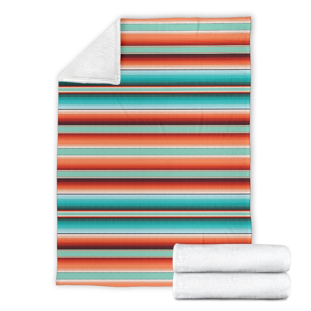 Pattern Print Mexican Blanket Baja Serape Blanket-grizzshop
