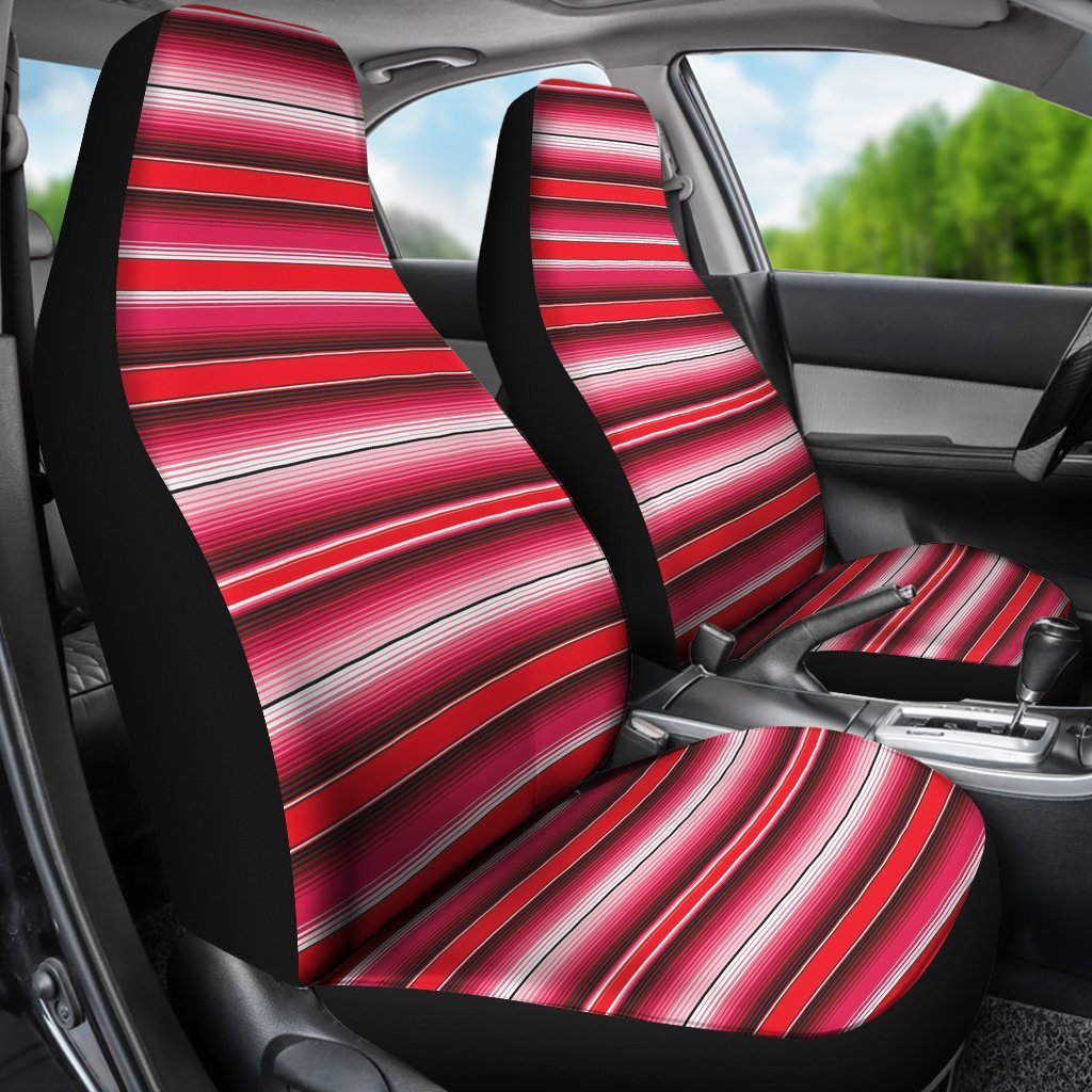 Pattern Print Mexican Serape Blanket Baja Universal Fit Car Seat Cover-grizzshop
