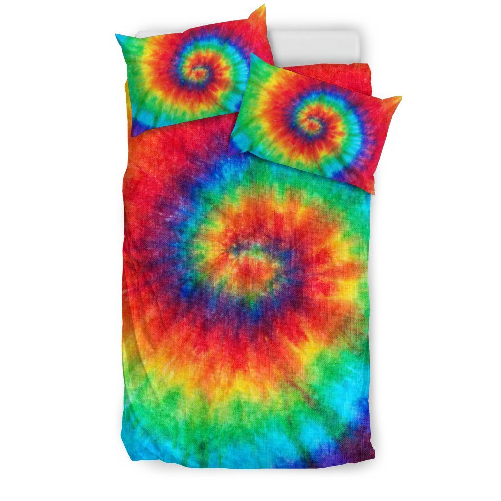 Pattern Print Tie Dye Duvet Cover Bedding Set-grizzshop