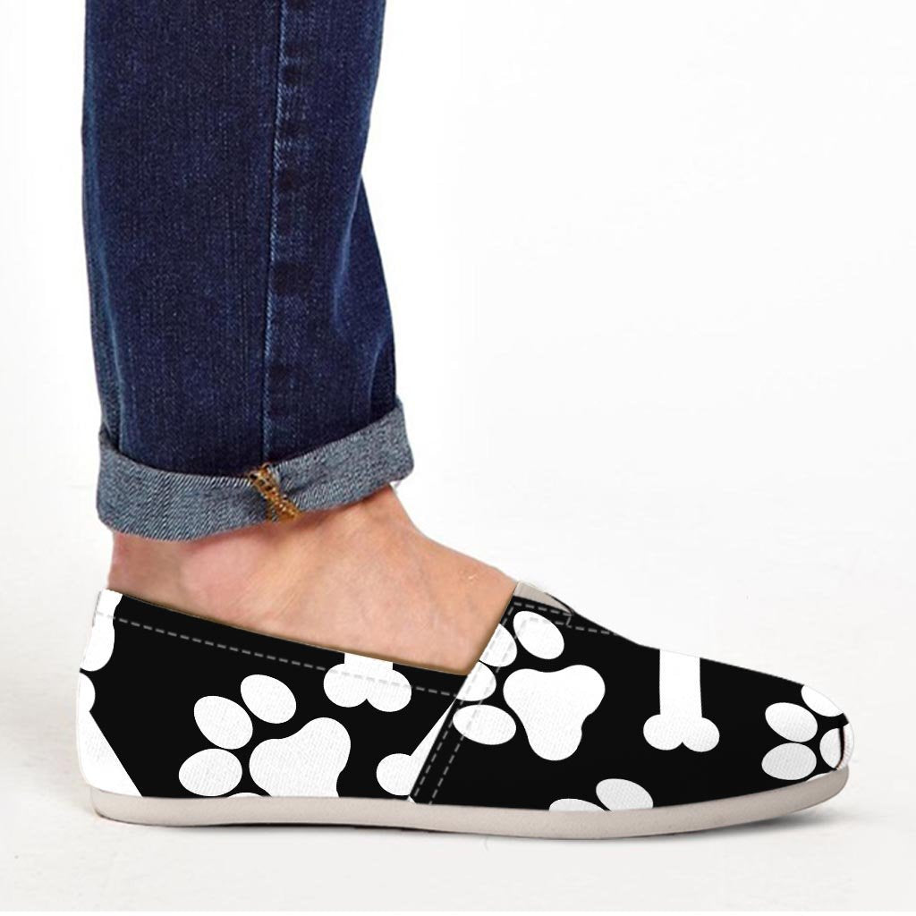 Paw Canvas Shoes-grizzshop