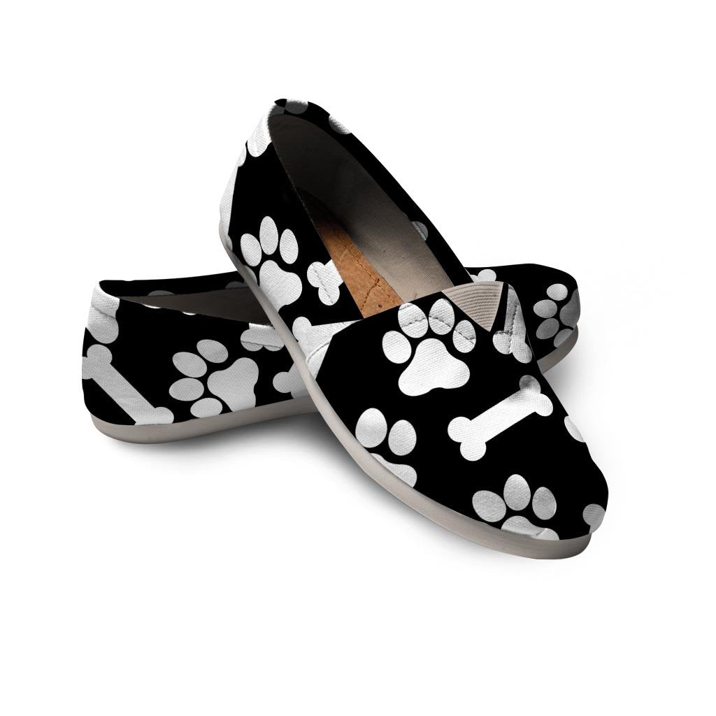 Paw Canvas Shoes-grizzshop