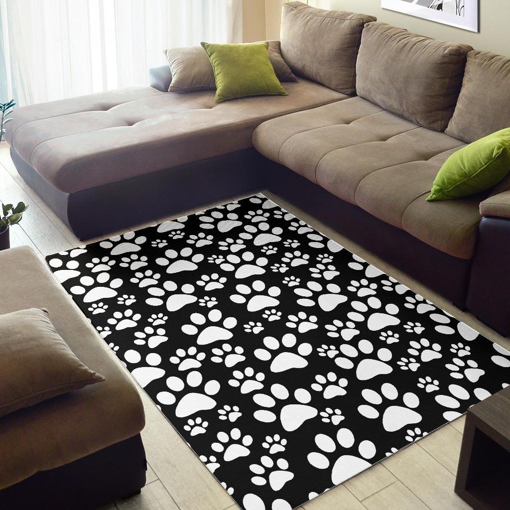 Paw Print Pattern Floor Mat-grizzshop