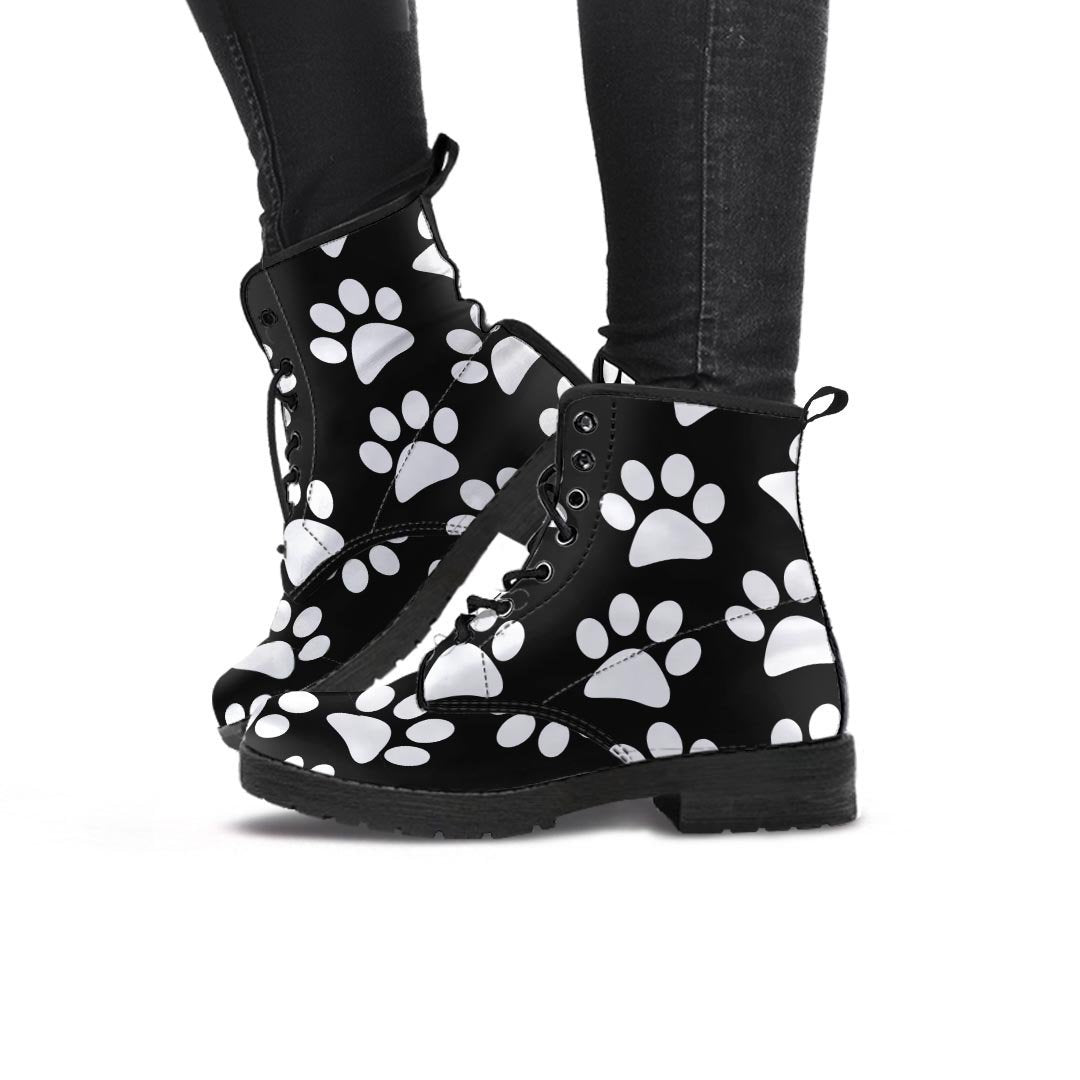 Paw Print Women's Boots-grizzshop