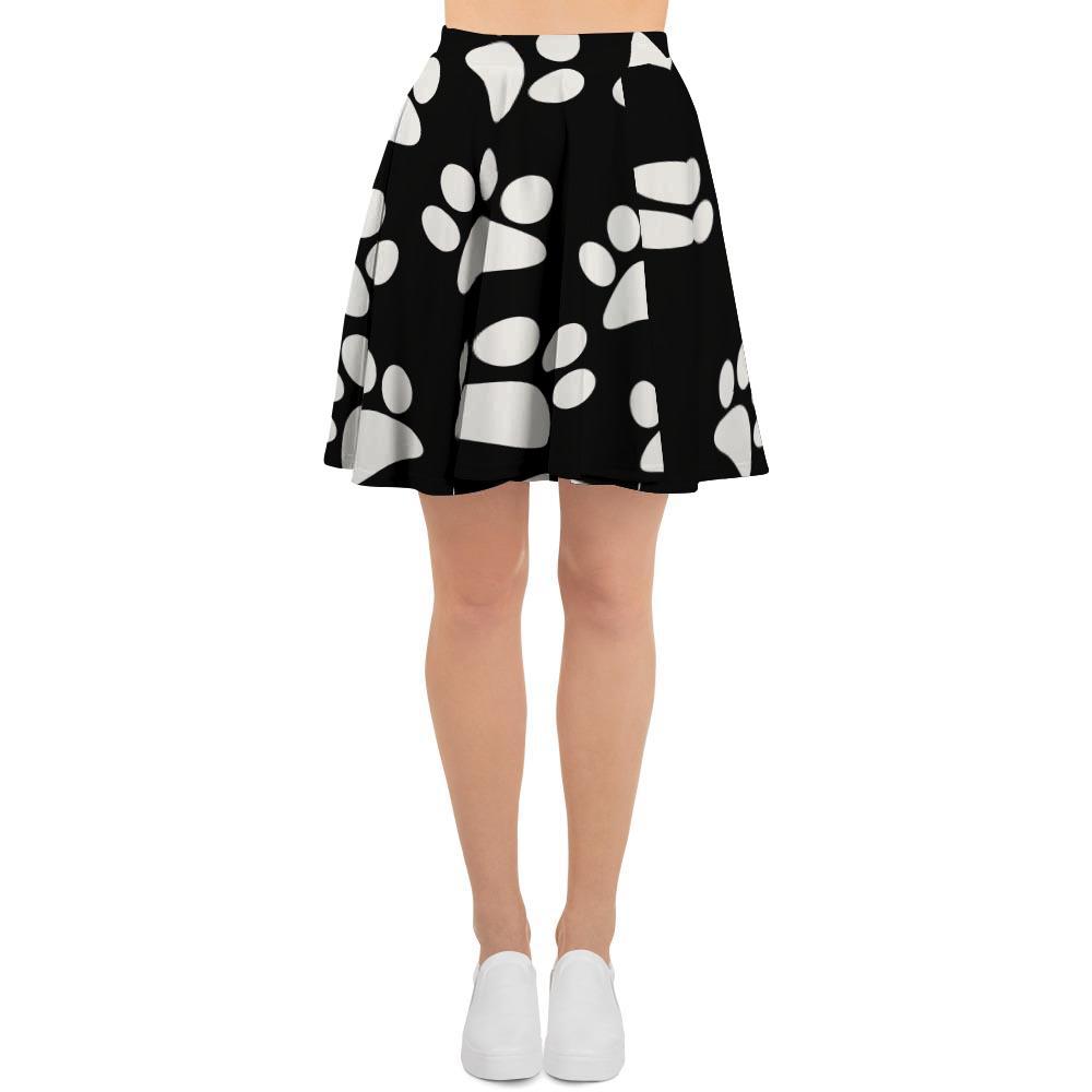 Paw Print Women's Skirt-grizzshop