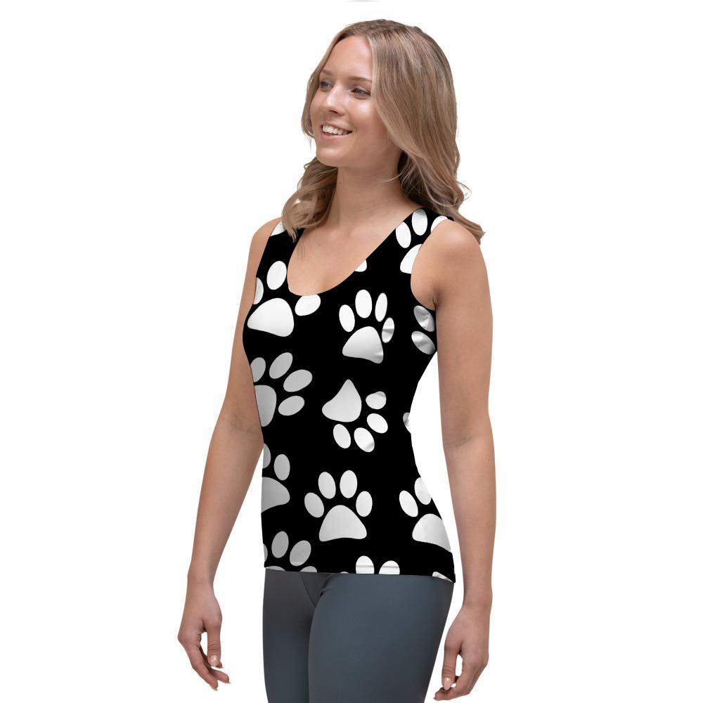 Paw Print Women's Tank Top-grizzshop