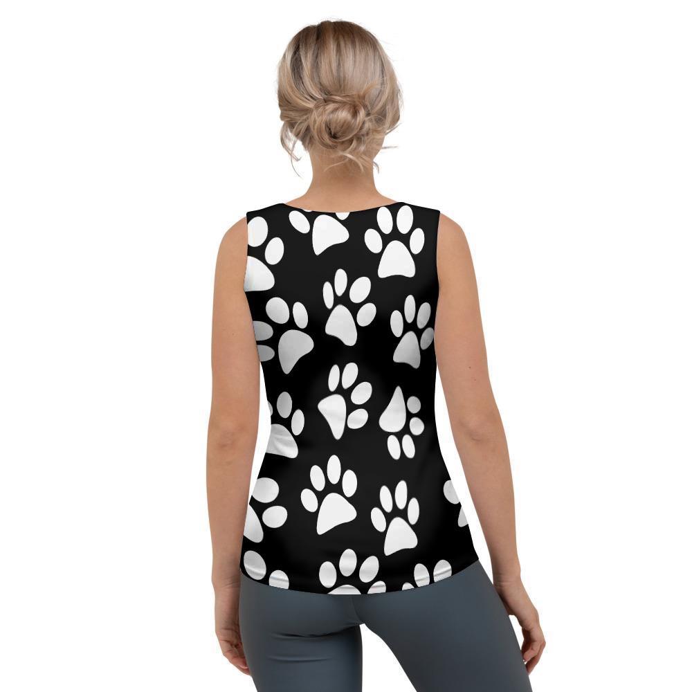 Paw Print Women's Tank Top-grizzshop