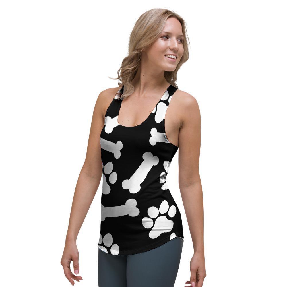 Paw Women's Racerback Tank Top-grizzshop