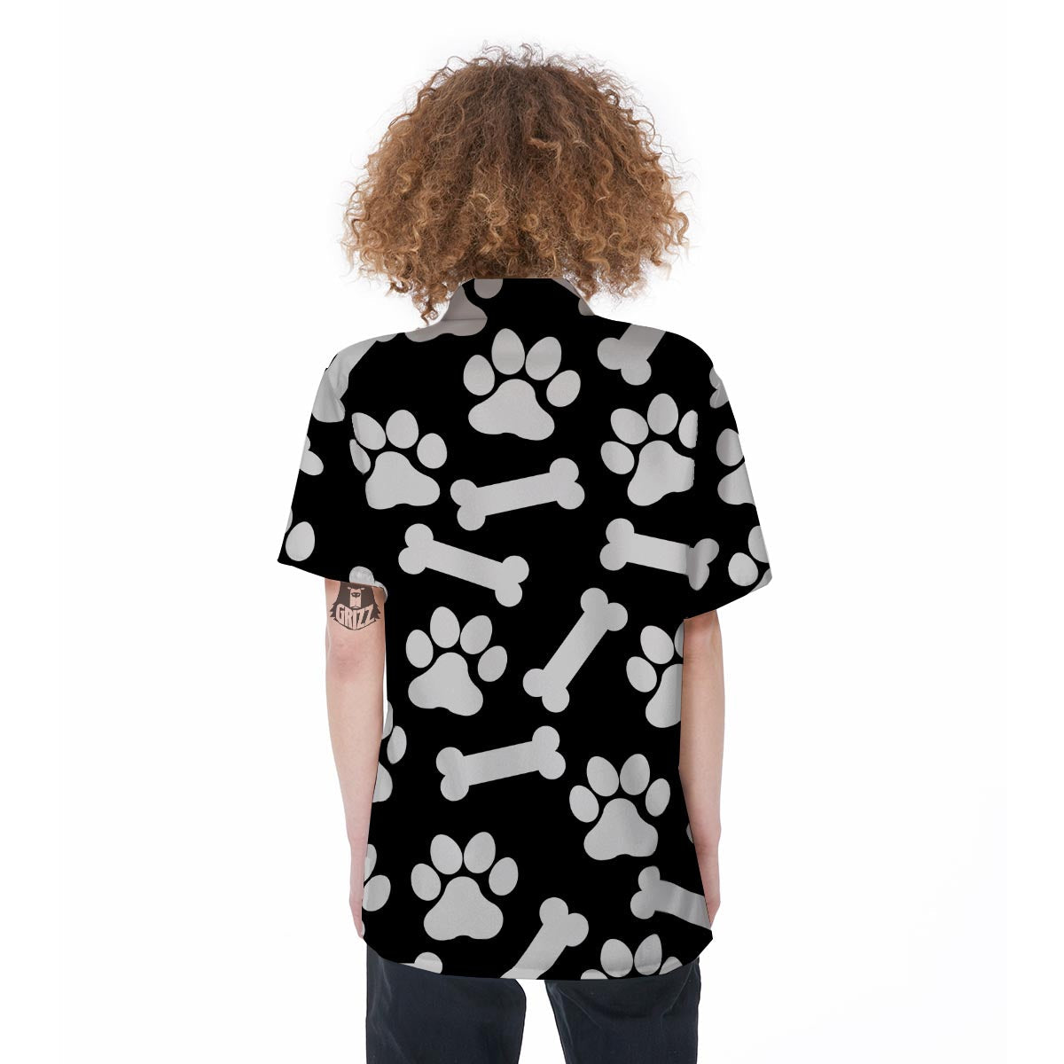 Paw Women's Short Sleeve Shirts-grizzshop
