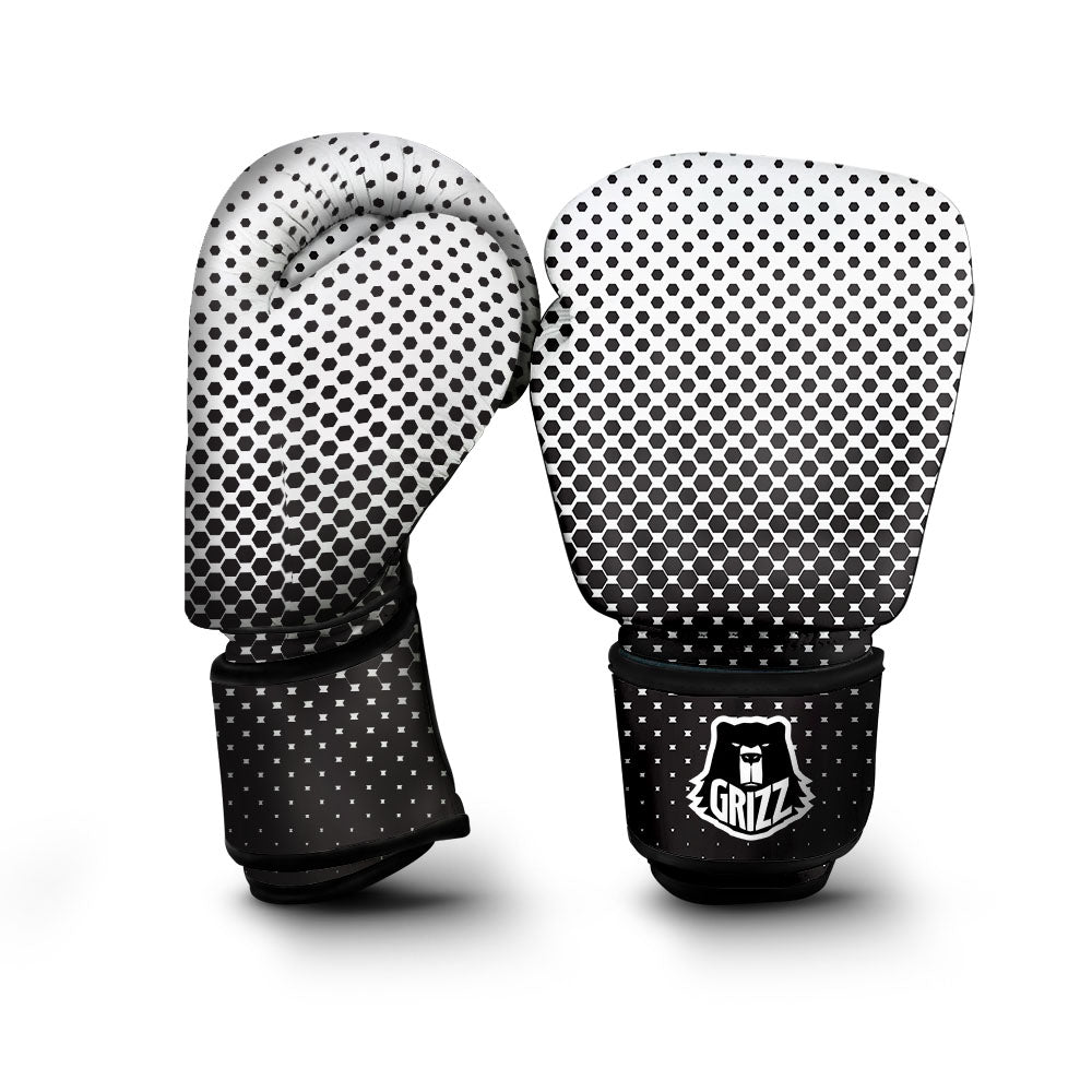 Pentagon Halftone Print Boxing Gloves-grizzshop