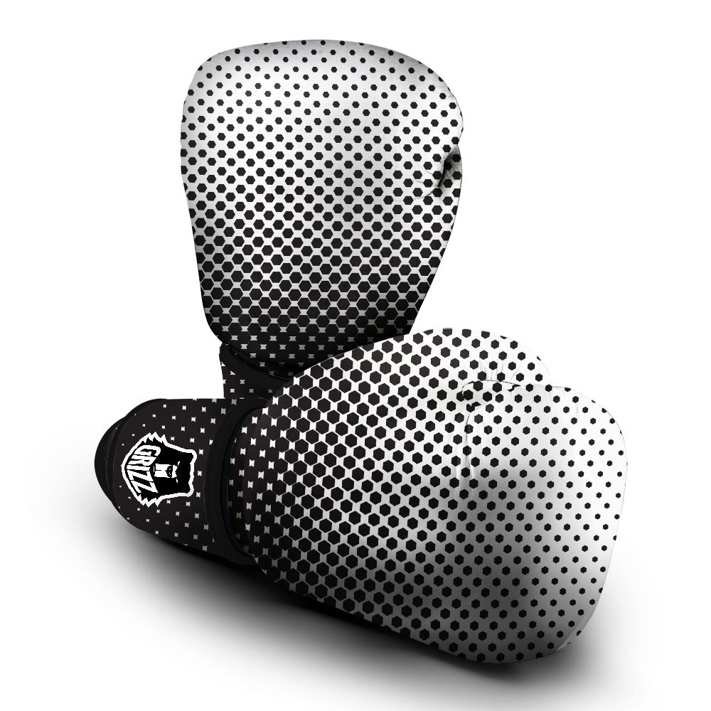 Pentagon Halftone Print Boxing Gloves-grizzshop