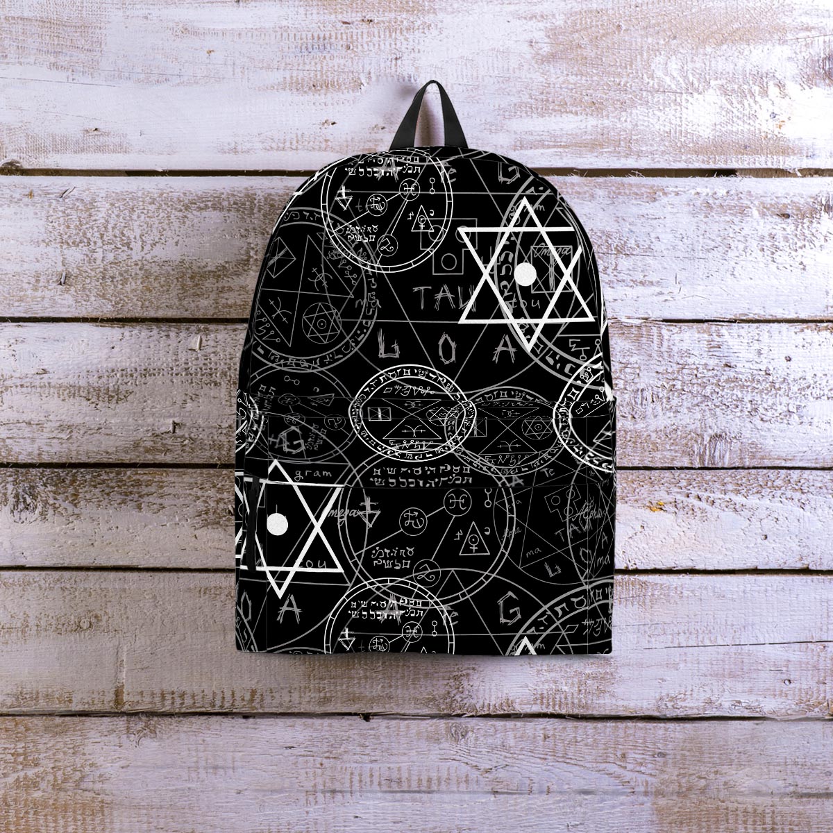 Pentagram Gothic Witch Backpack-grizzshop