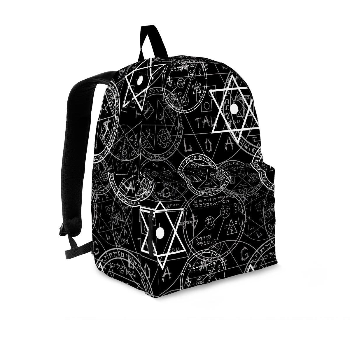 Pentagram Gothic Witch Backpack-grizzshop