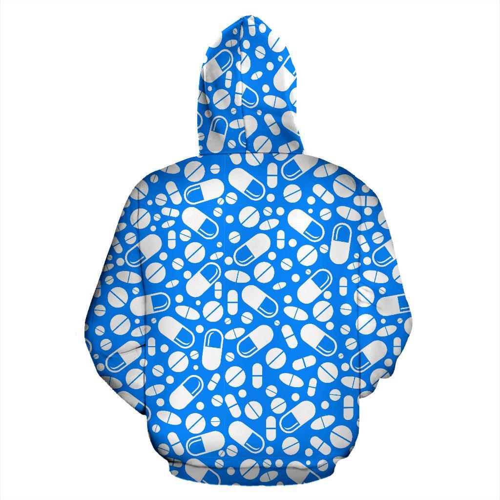 Pharmacy Pattern Print Men Women Pullover Hoodie-grizzshop