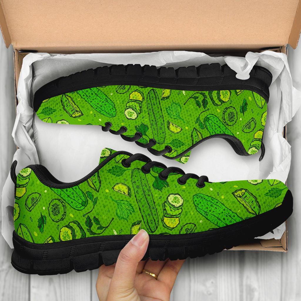 Pickle Cucumber Print Pattern Sneaker Shoes For Men Women-grizzshop