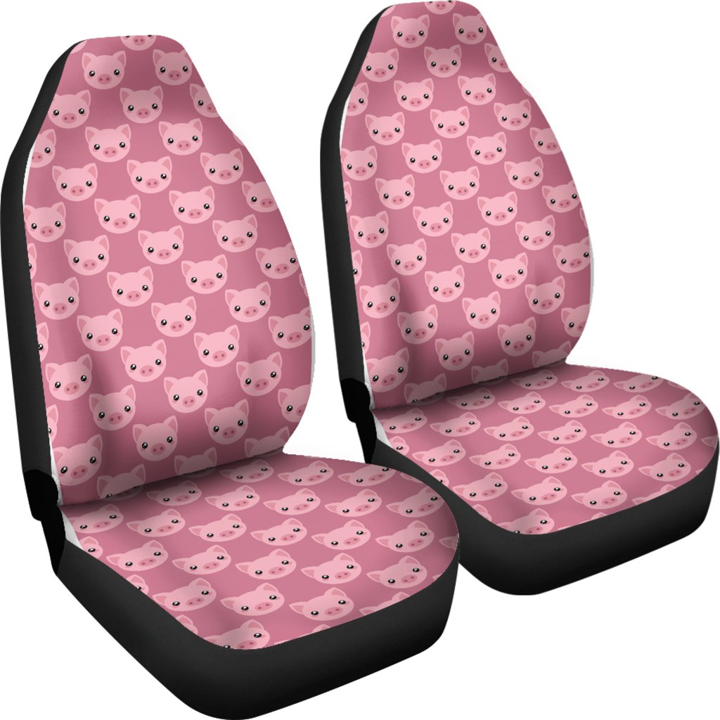 Pig Print Pattern Universal Fit Car Seat Cover-grizzshop