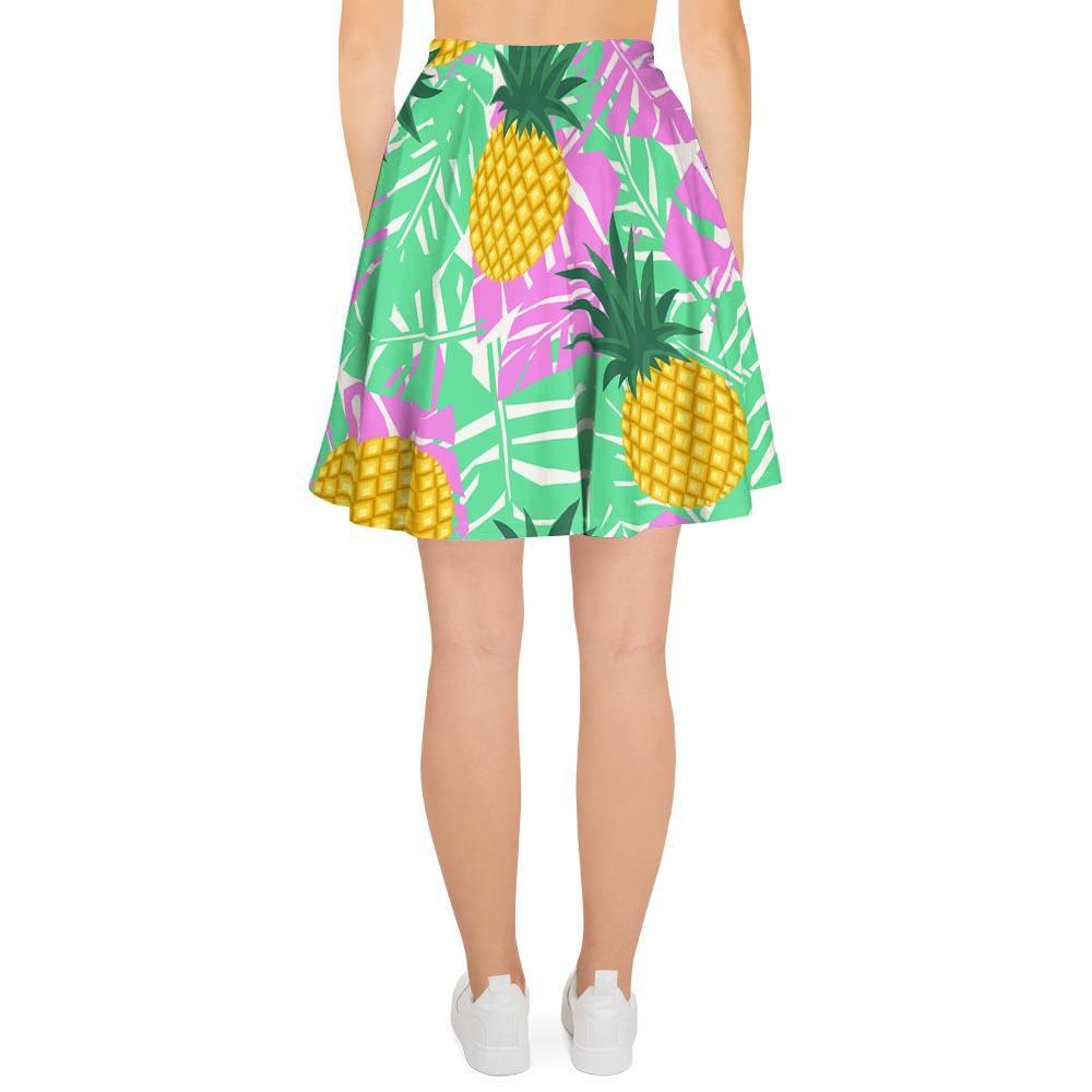 Pineapple Print Women's Skirt-grizzshop