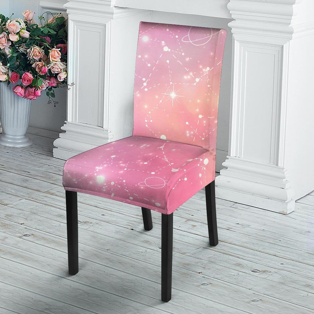 Pink Galaxy Stardust Chair Cover-grizzshop
