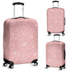 Pink Glitter Pattern Print Luggage Cover Protector-grizzshop