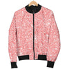 Pink Glitter Pattern Print Men's Bomber Jacket-grizzshop