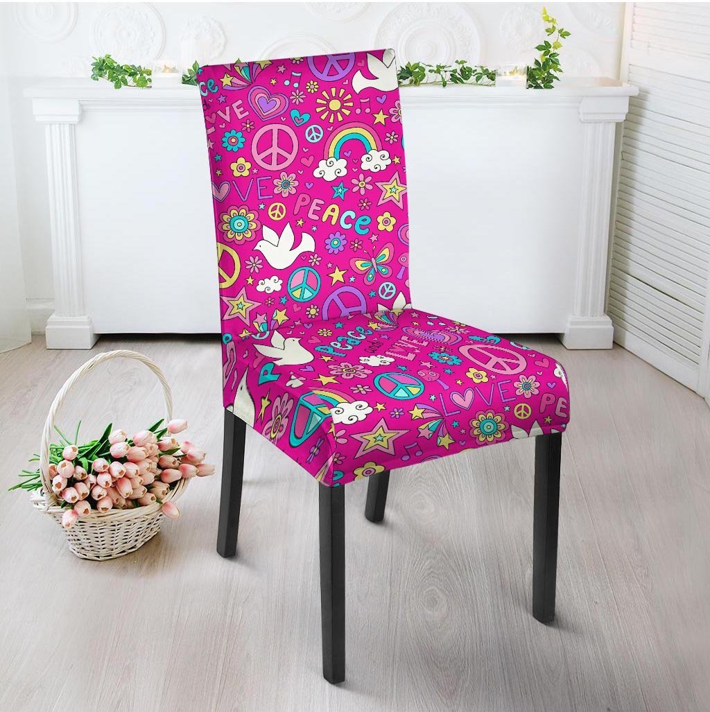 Pink Hippie Chair Cover-grizzshop