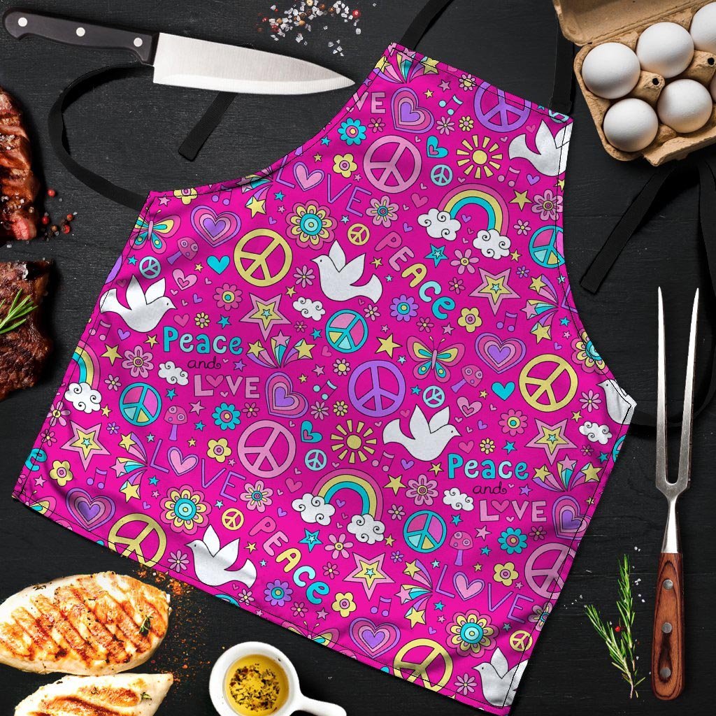 Pink Hippie Men's Apron-grizzshop