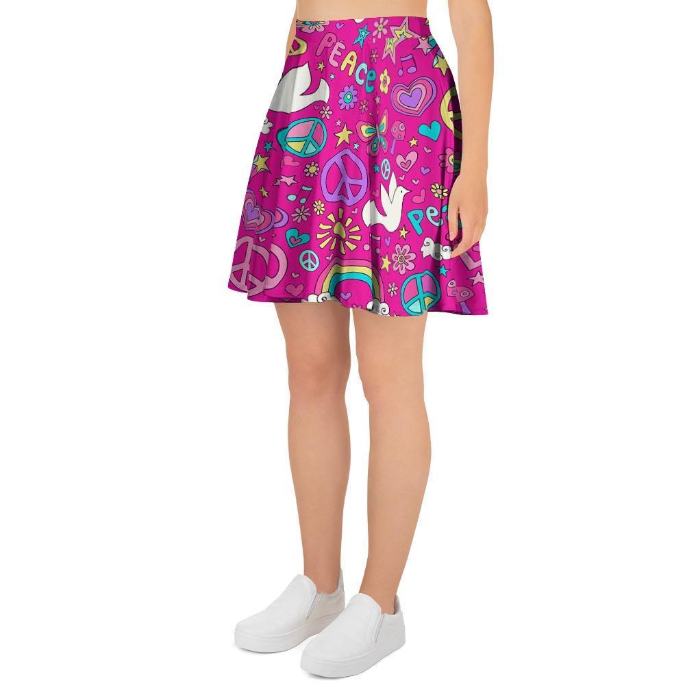 Pink Hippie Women's Skirt-grizzshop