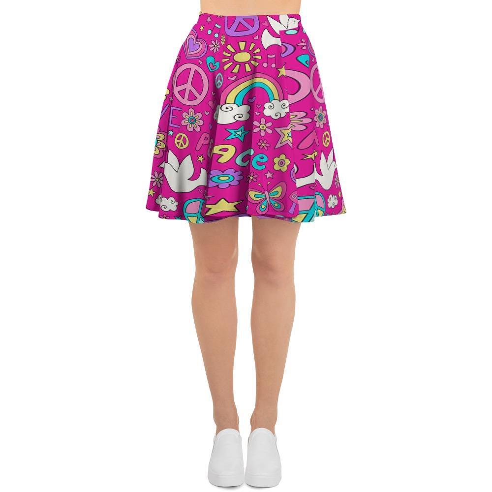 Pink Hippie Women's Skirt-grizzshop