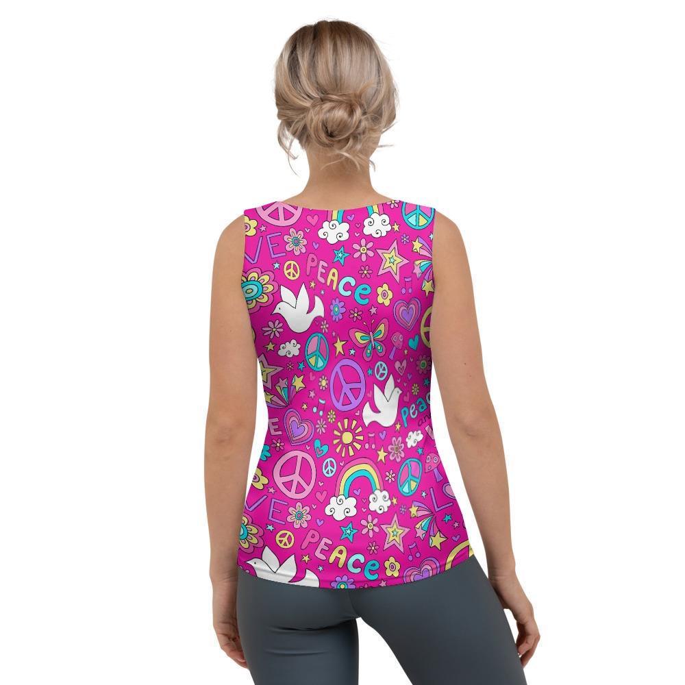 Pink Hippie Women's Tank Top-grizzshop