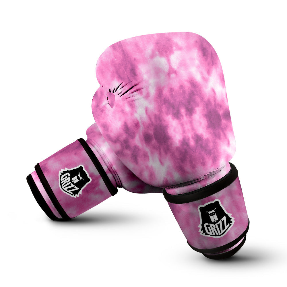Pink Magenta Acrylic Print Pattern Boxing Gloves-grizzshop