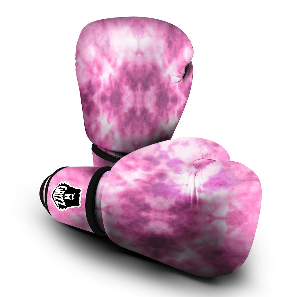 Pink Magenta Acrylic Print Pattern Boxing Gloves-grizzshop