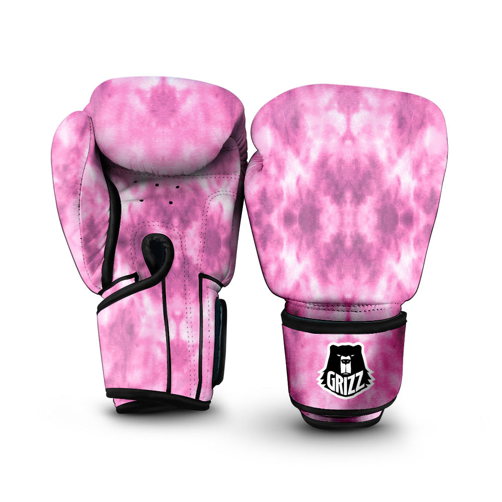 Pink Magenta Acrylic Print Pattern Boxing Gloves-grizzshop