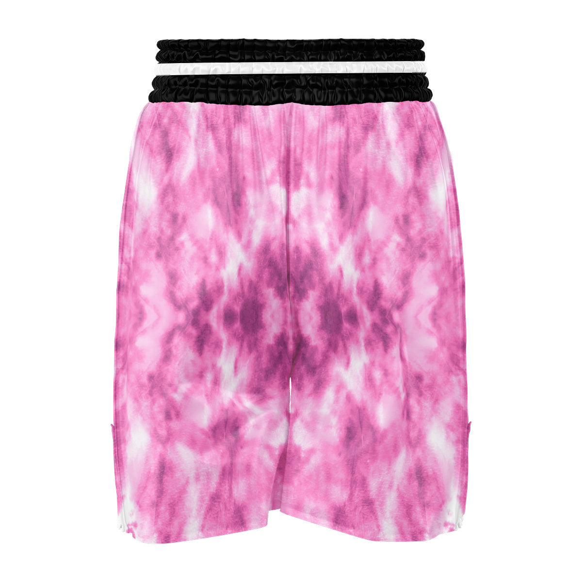 Pink Magenta Acrylic Print Pattern Boxing Shorts-grizzshop