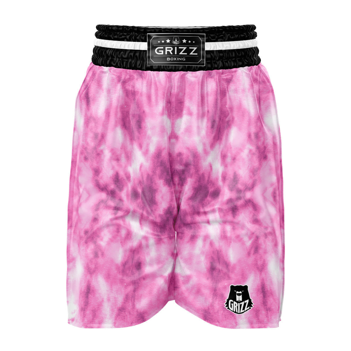 Pink Magenta Acrylic Print Pattern Boxing Shorts-grizzshop