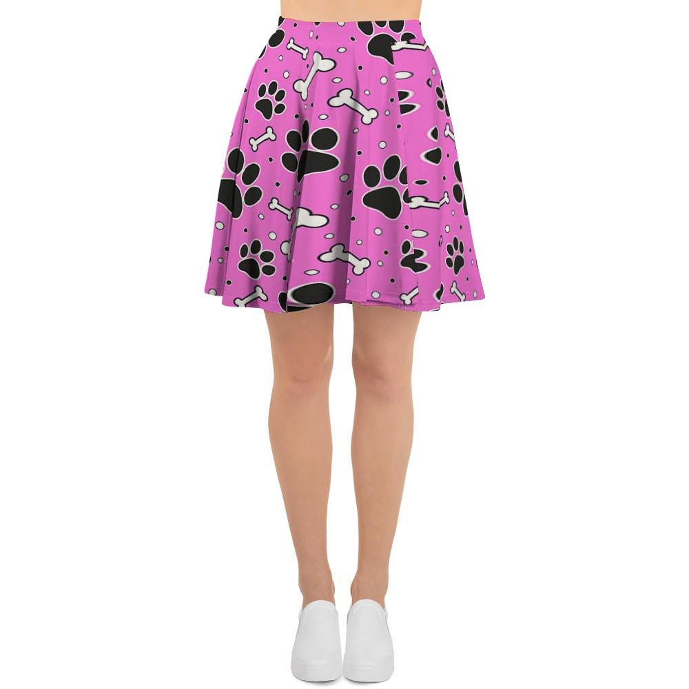 Pink Paw Women's Skirt-grizzshop
